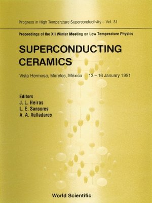 cover image of Superconducting Ceramics--Proceedings of the 12th Winter Meeting On Low Temperature Physics